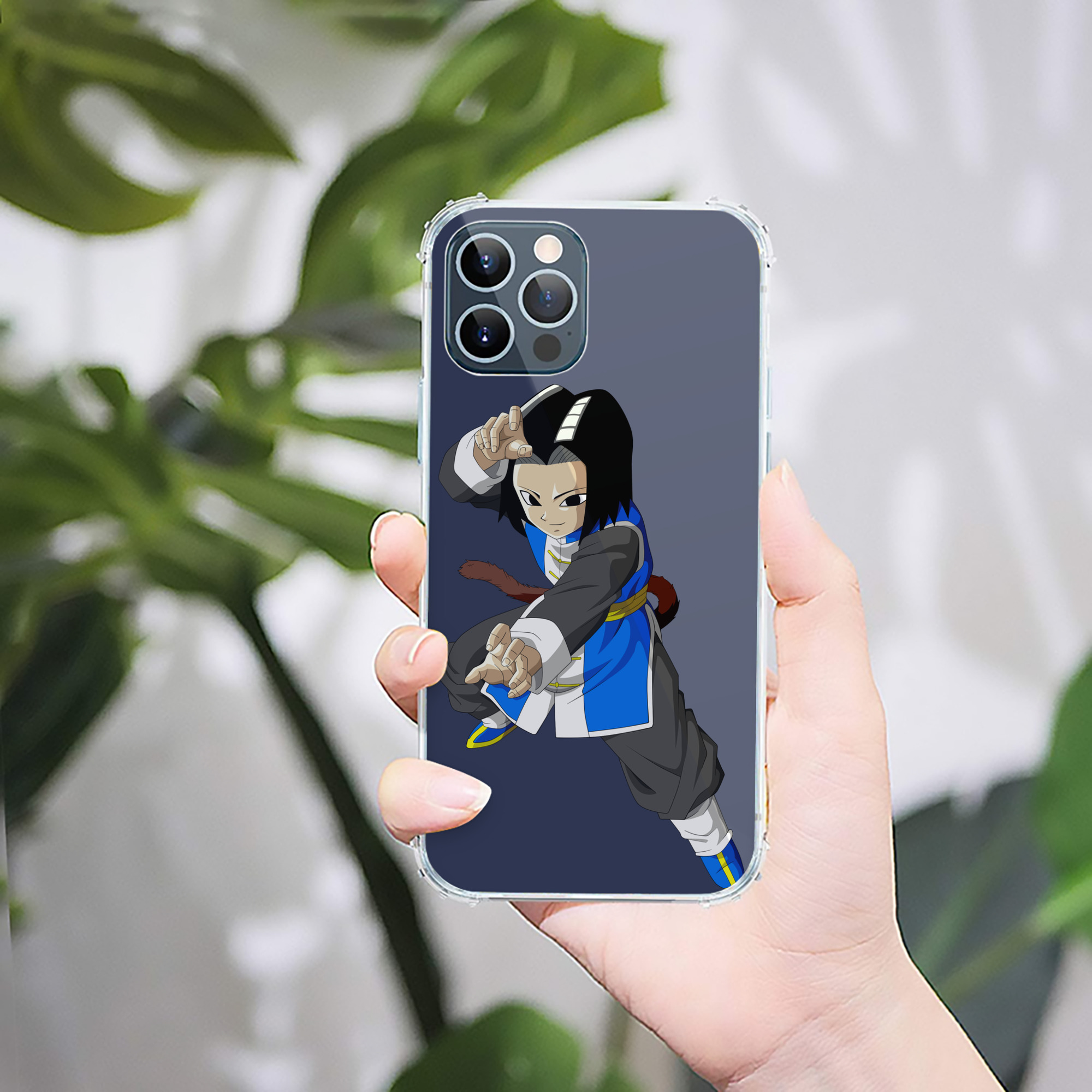（画像用） ドラゴンボール DRAGON BALL 【iPhone 12シリーズ対応】透明スマホケース（クリアソフトケース）